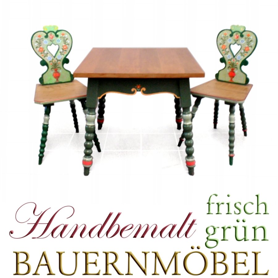 Bauerntisch bemalt
