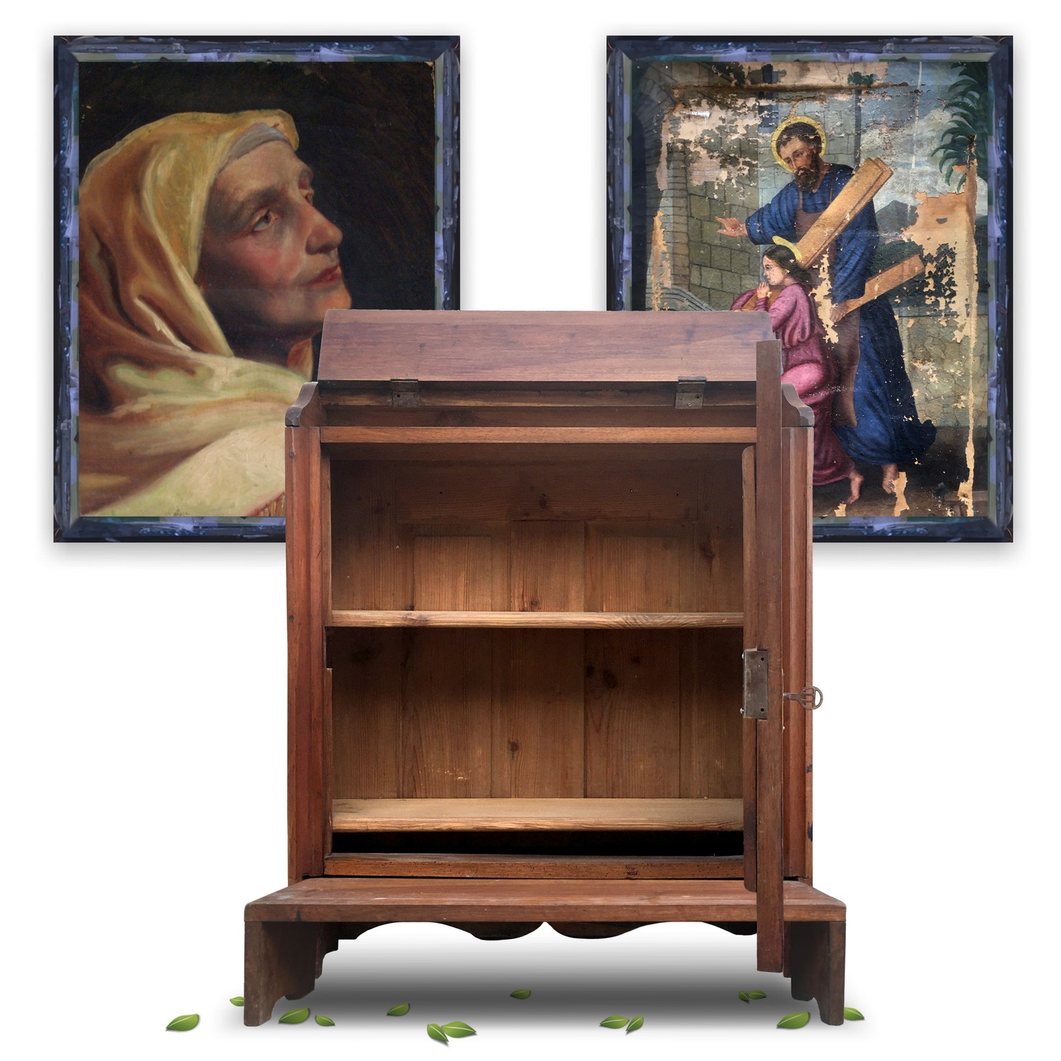 Betkommode Betstuhl Kommode Klostermöbel Original antik Kniebank Betkommode Betstuhl Kommode Klostermöbel Original antik Kniebank