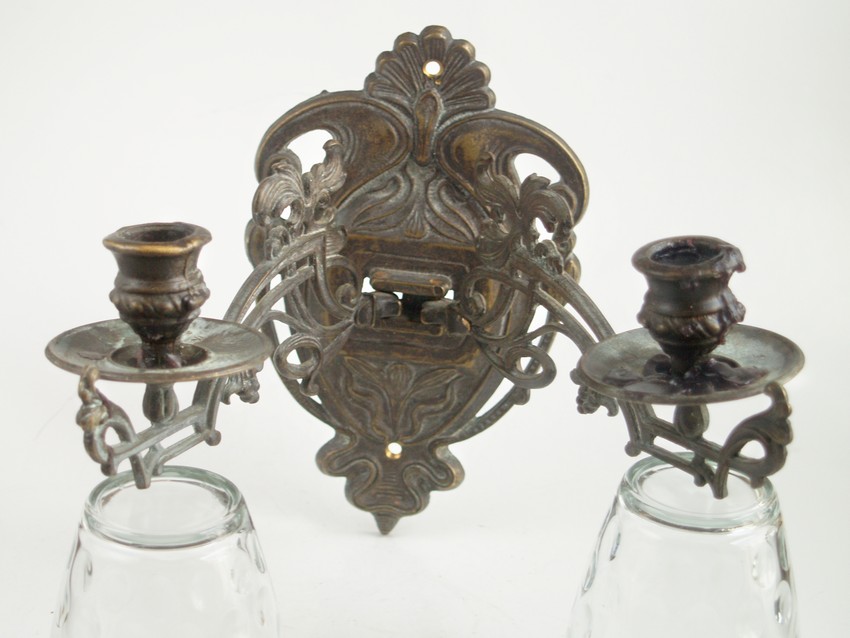 Klavierlampe antik Jugendstil