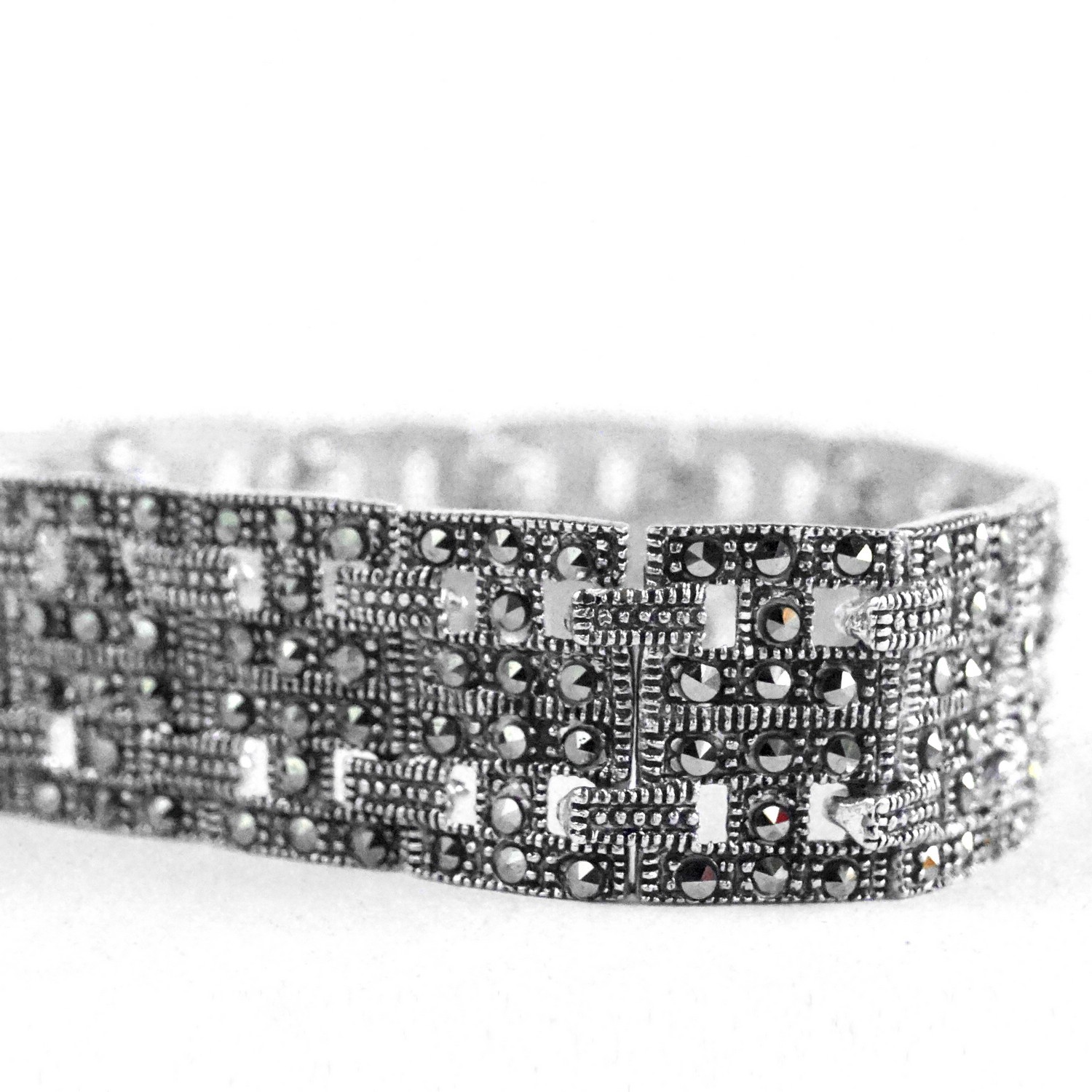 Armband Silber 925 Damenarmband Markasiten edel