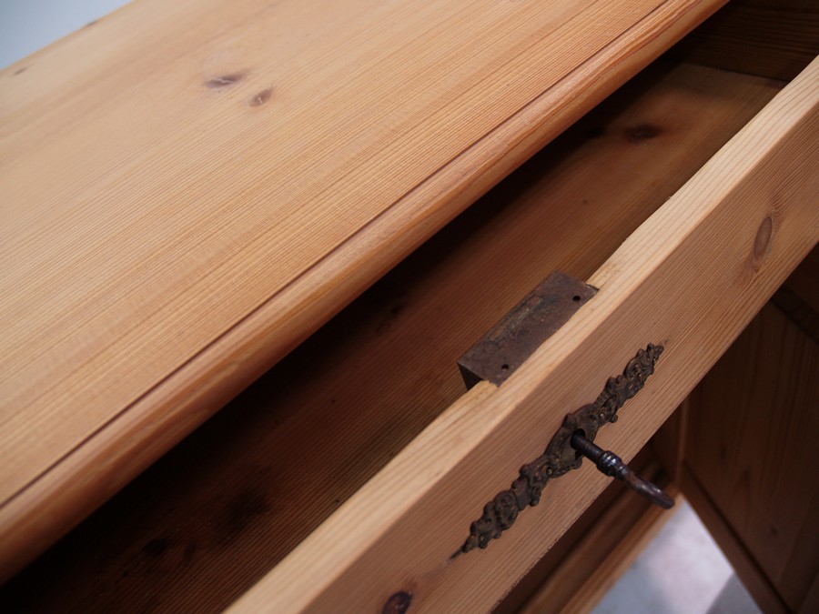 naturholz küchenschrank antik