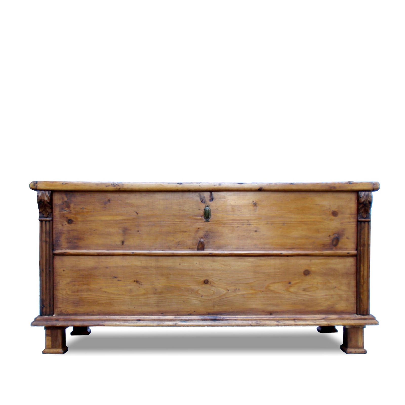 Truhe Bauerntruhe Weichholz antik groß Landhausstil Truhe antik