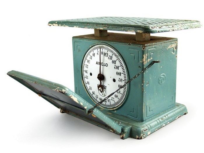 Spiegelwaage antik