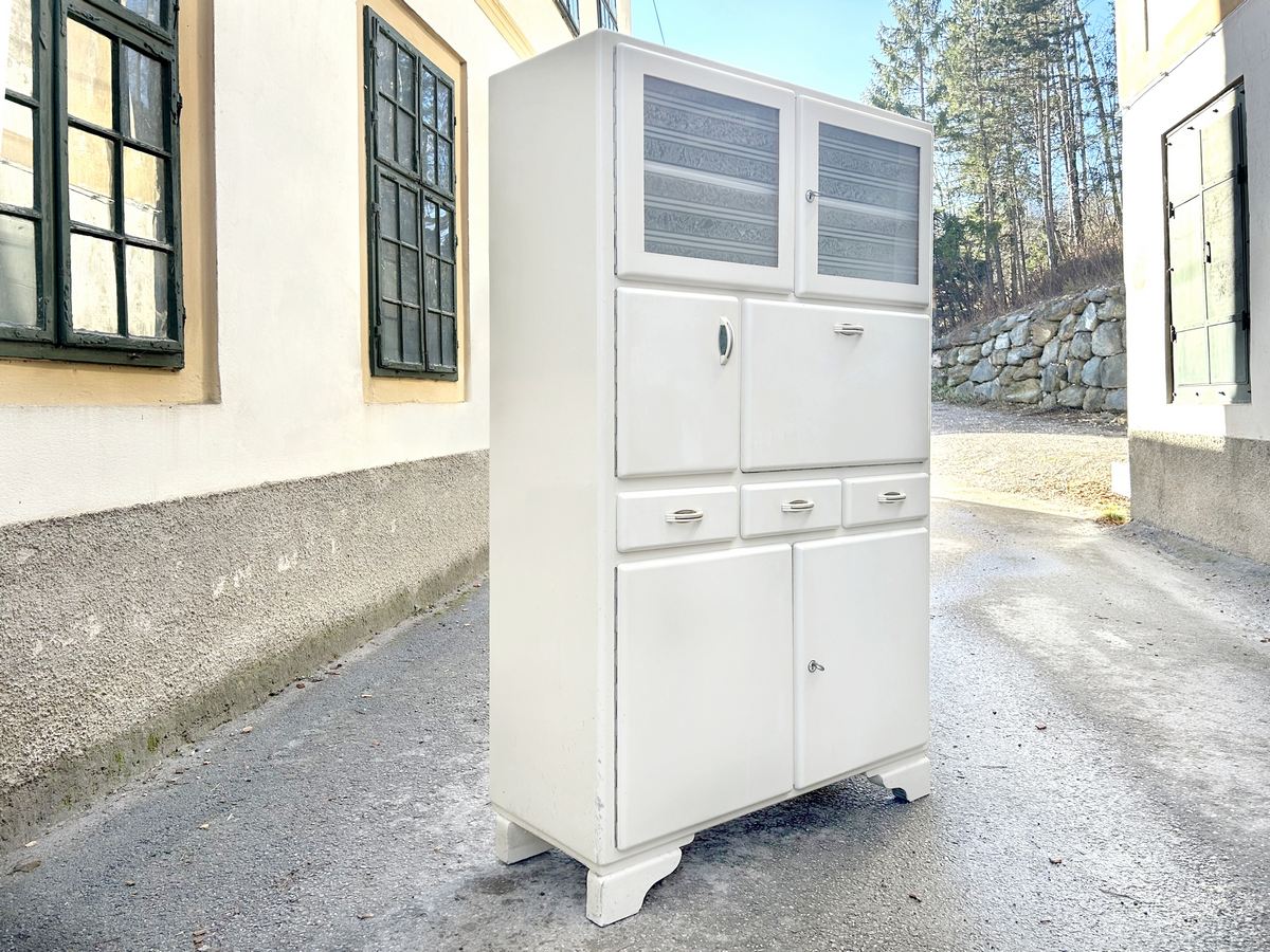 Küchenschrank Retro creme
