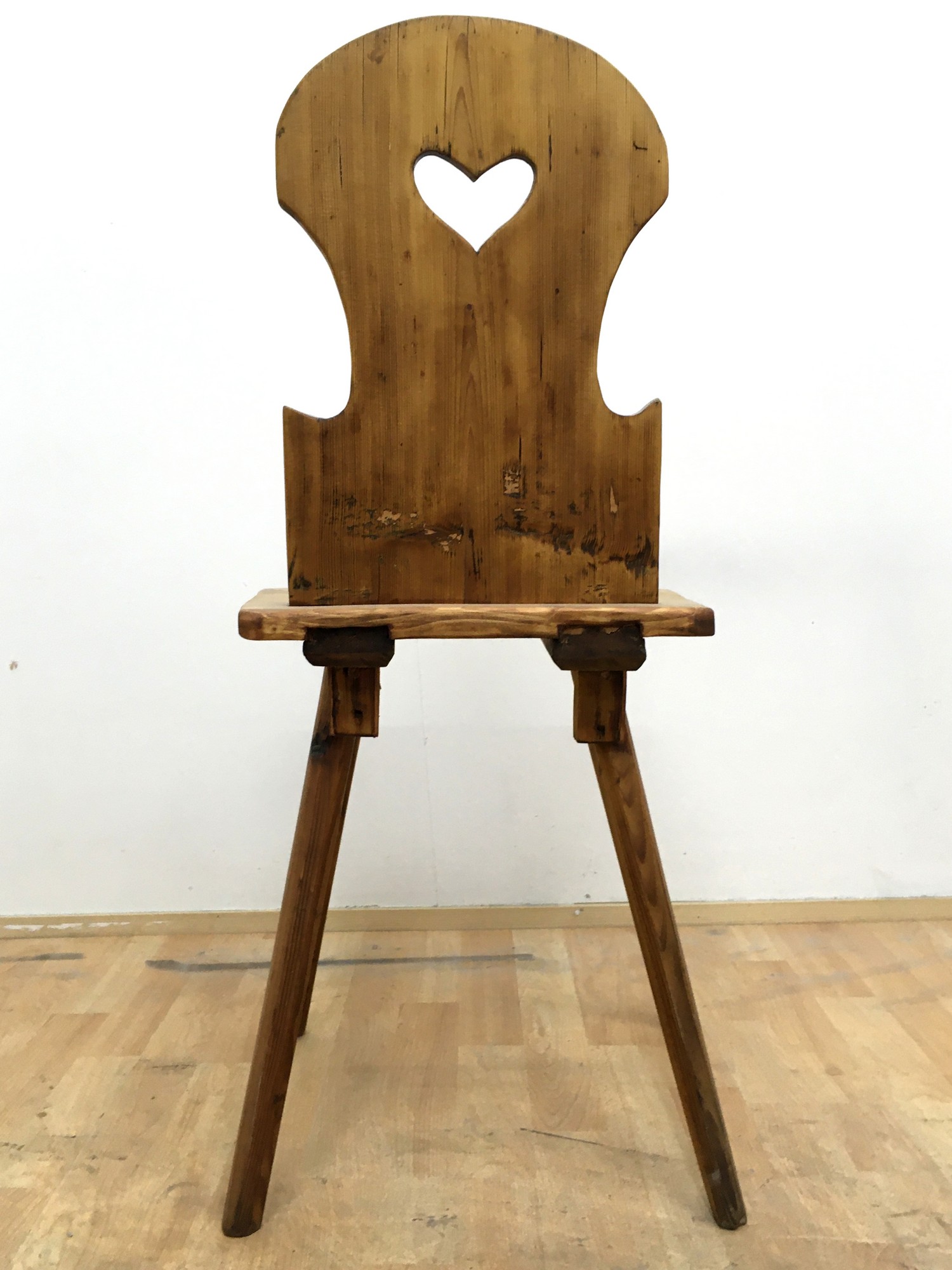 Stuhl antik Weichholz