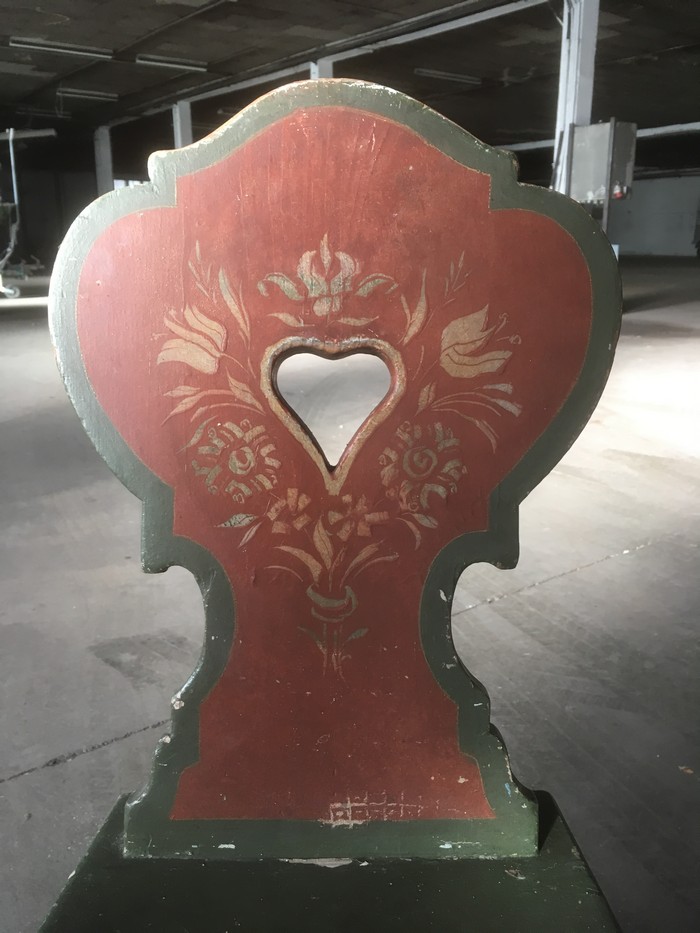 Eckbank bemalt Bauernmöbel