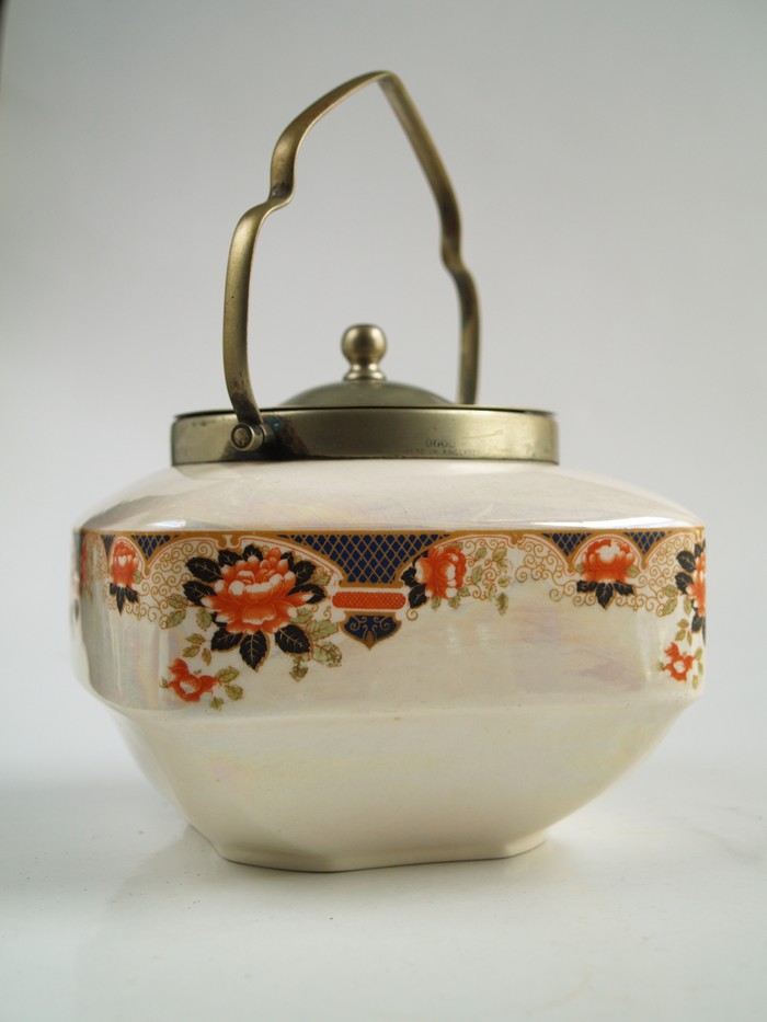 Bonbonniere Rosen Keramik Keksdose Deckeldose Vorratsdose Dose