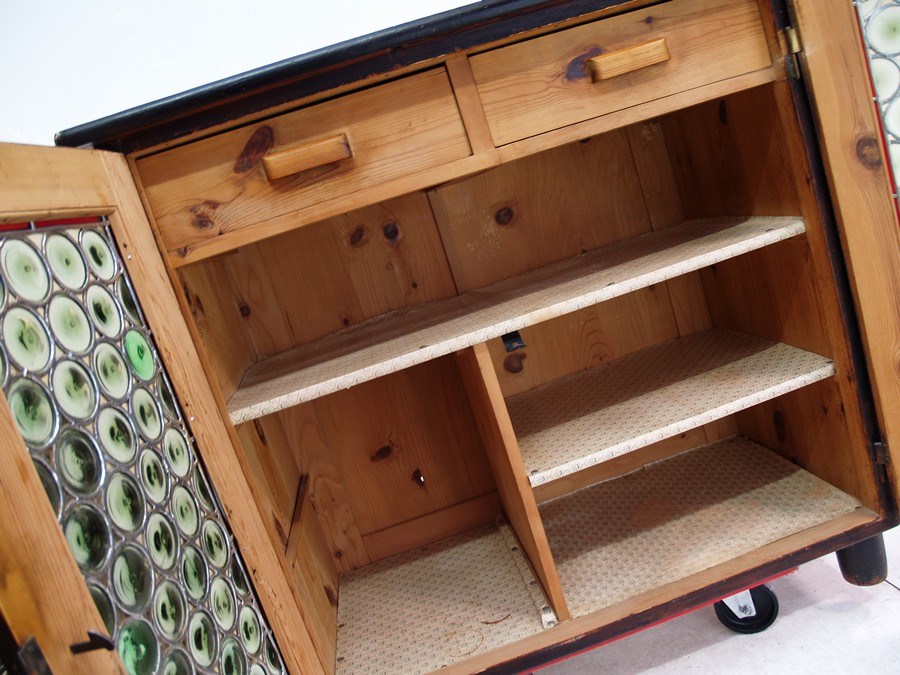 antike Kommode Vollholz