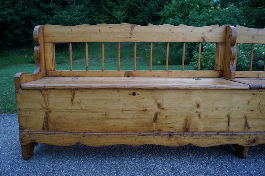 Bauernmöbel Bank zur Eckbankgruppe