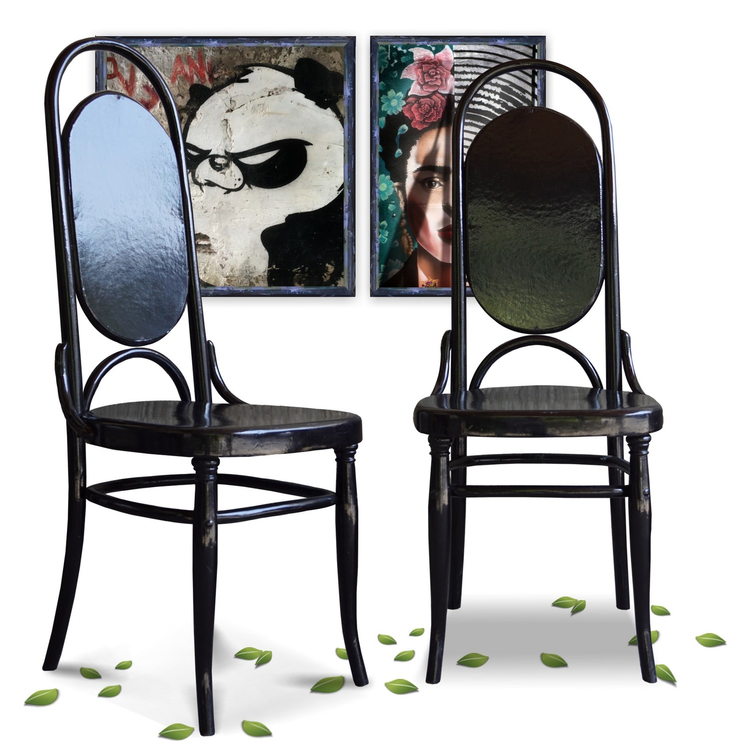 Antiker Stuhl Sessel Bugholz noir um 1920 Jugendstil Stühle Top! Antiker Stuhl Sessel Bugholz noir um 1920 Jugendstil Stühle Top! Mundus Hoffmann Kohn Thonet