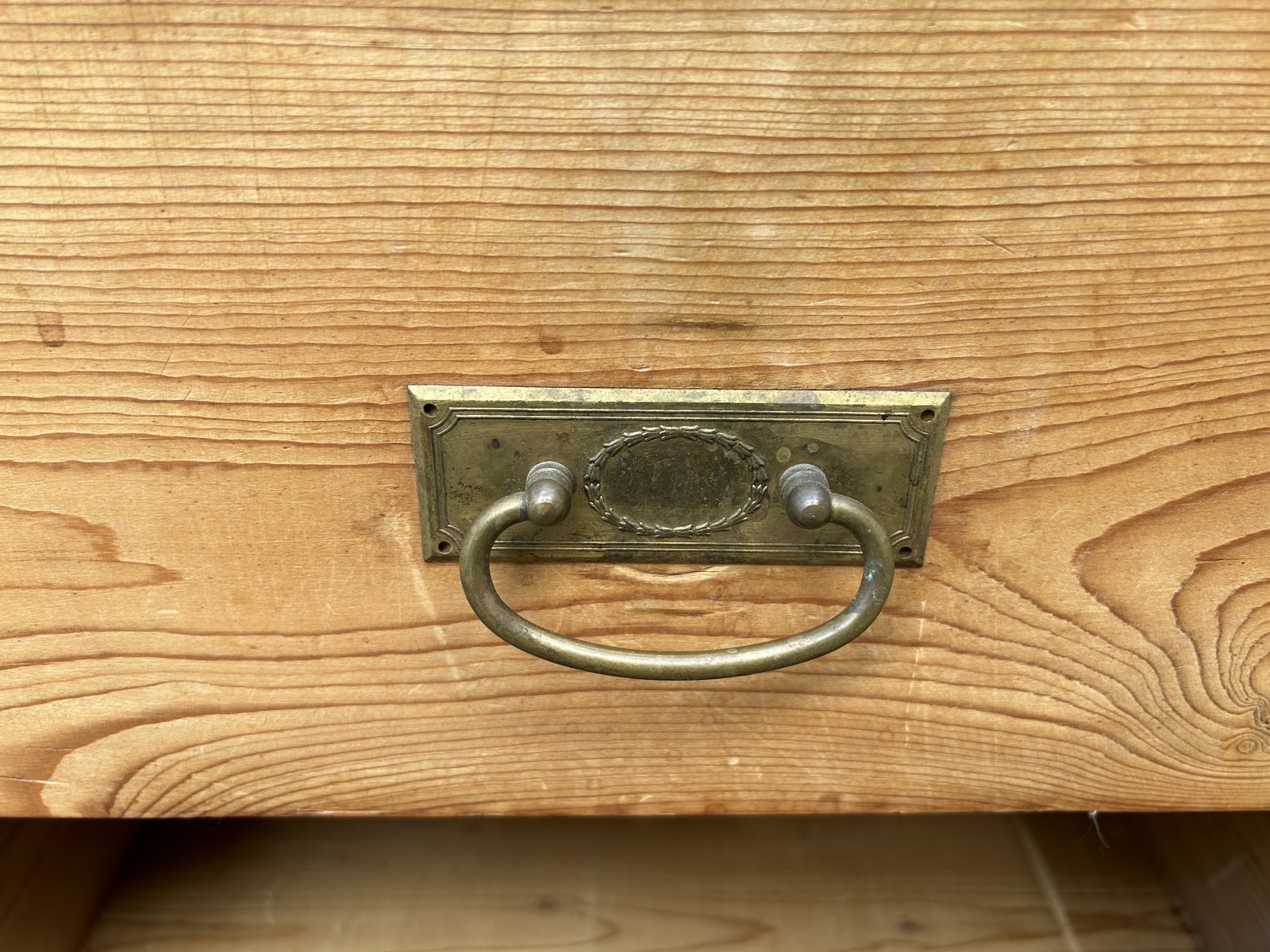 Bauernschrank Jugendstil antik Weichholz Vorratsschrank Küche Möbel rustikal