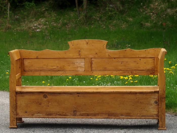 Sitzbank Weichholz
