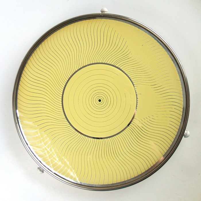 Tortenplatte Vintage silber Drehteller Torten