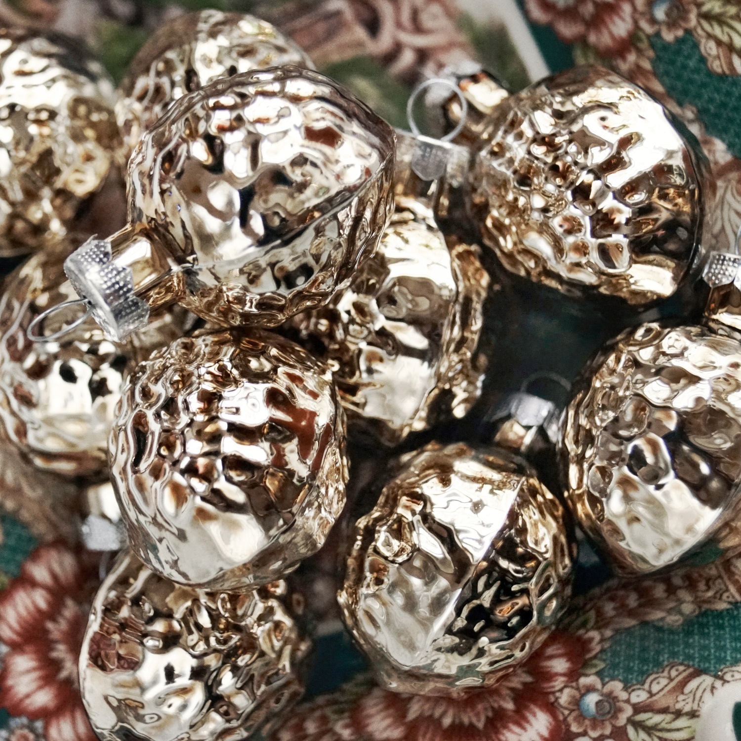 Christbaumschmuck Nüsse Weihnachten Nuss Glas Weihnachtsbaumschmuck