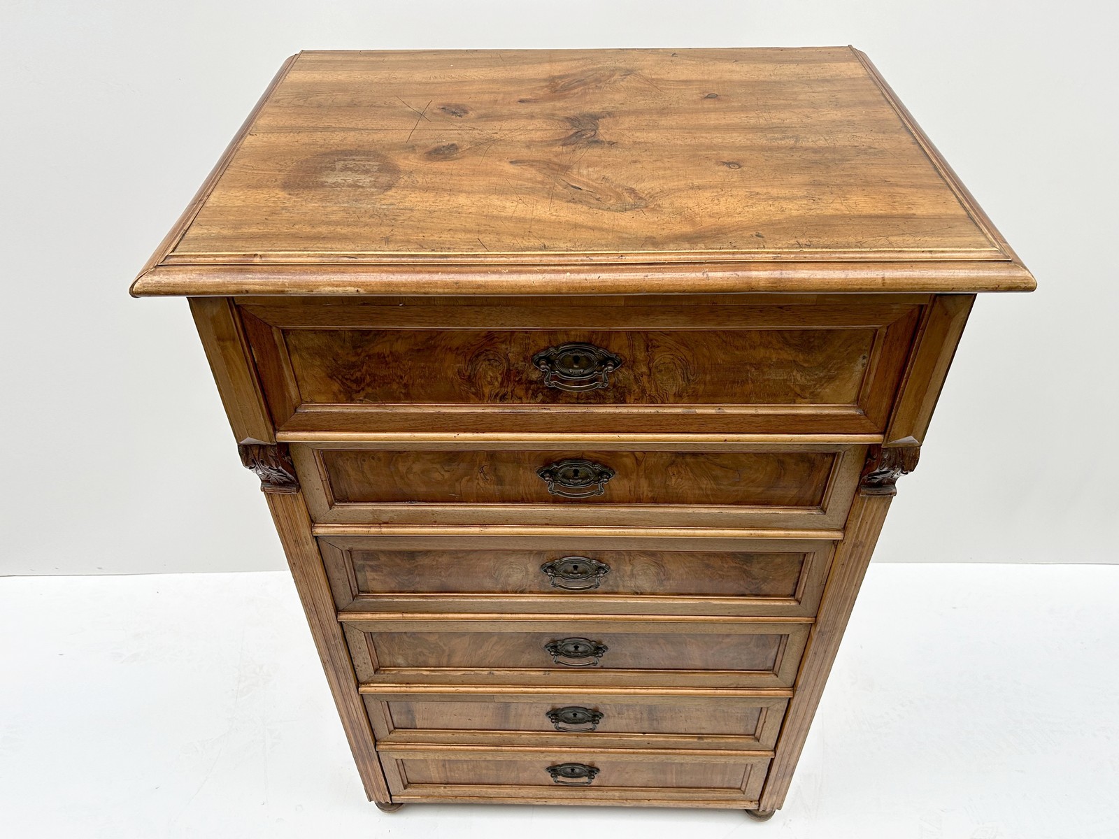 Schubladenschrank antike Kommode 6 Laden Historismus Ladenkommode