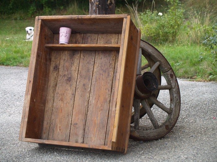 Regal Küche Vollholz rustikal