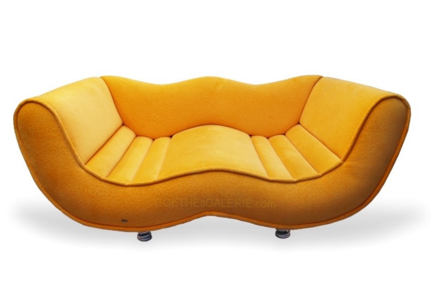 Bretz Sofa gelb Hookipa