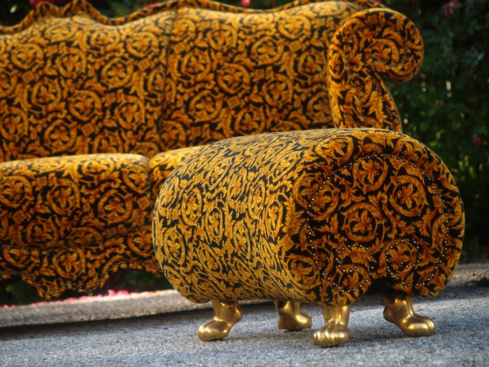 Bretz Stuhl golden Gaudi