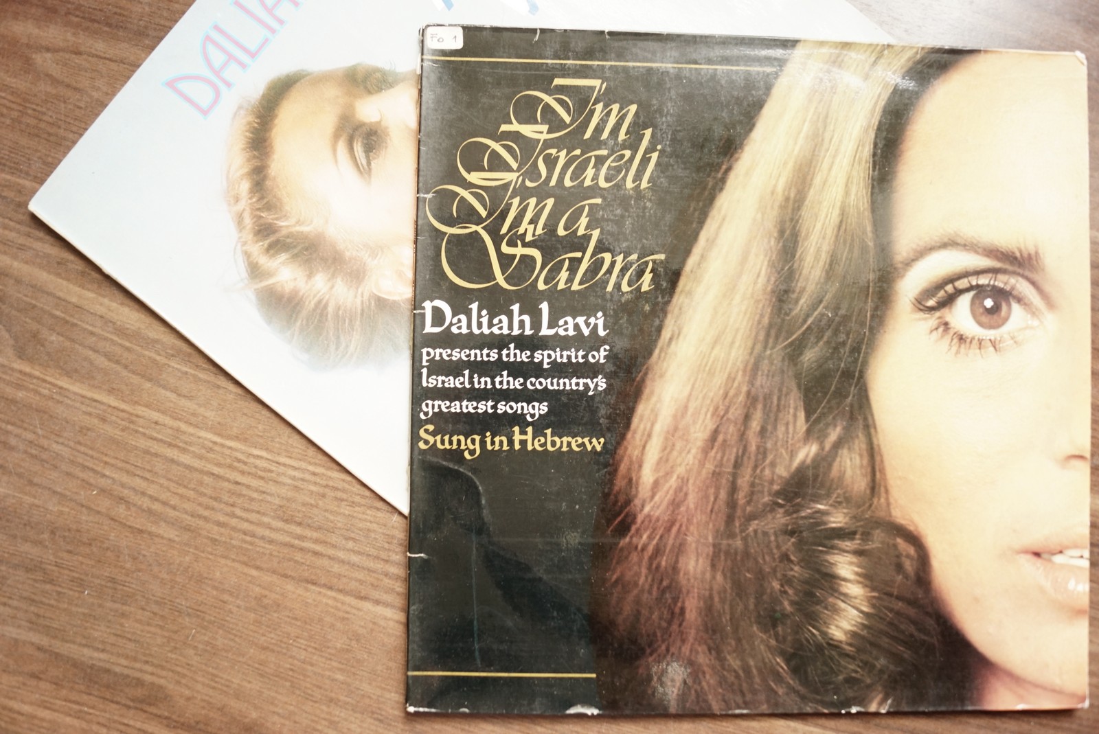 Schallplatte Vintage Vinyl Musik – Daliah Lavi, I'm Israeli, I'm A Sabra