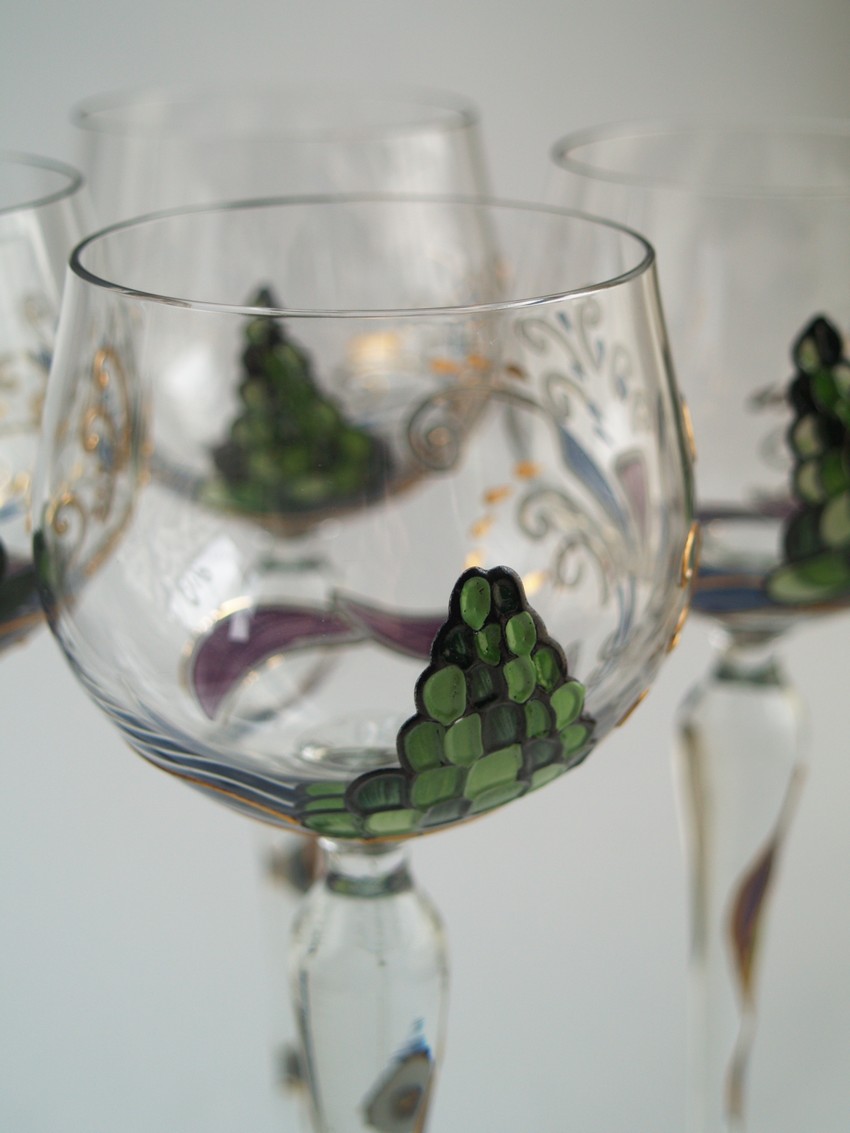 Weingläser Nagel Traumwelten Poesie Atlantis