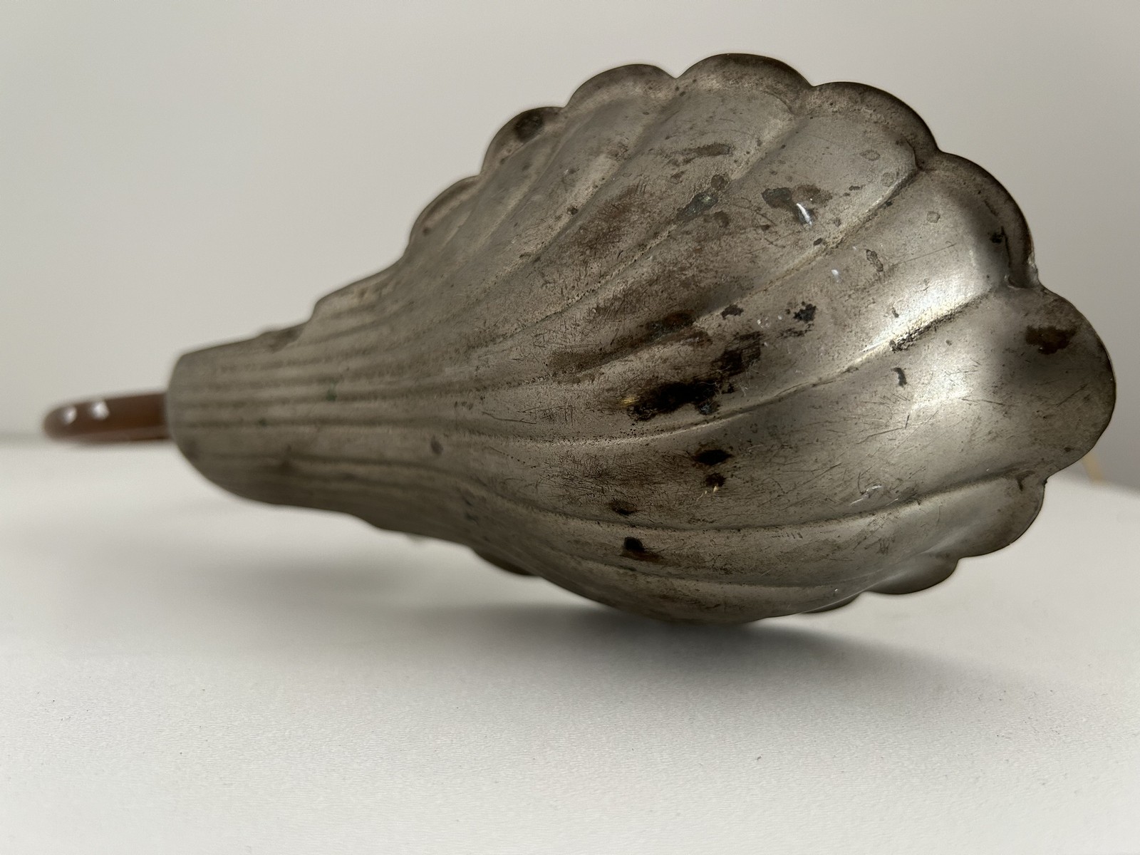 Vintage Klemmlampe antiker Leuchter Orchesterlampe Notenständer Muschel Lyra Wandlampe Tischlampe Tischleuchter Antiquität Art Deco