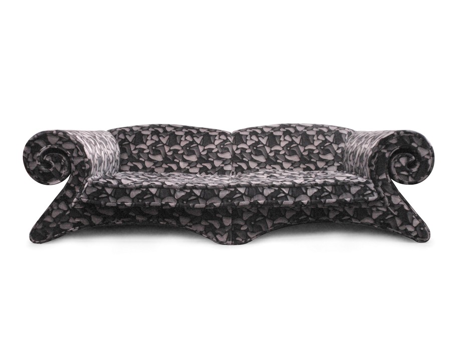 Designmöbel Bretz Mammut Sofa schwarz