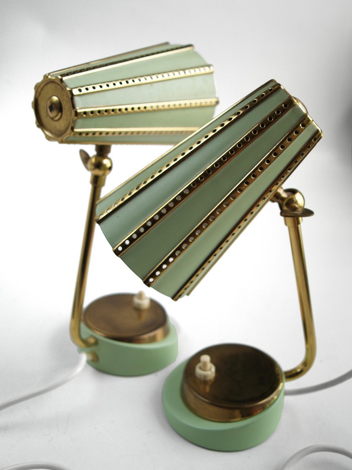 Vintage Lampen bunt