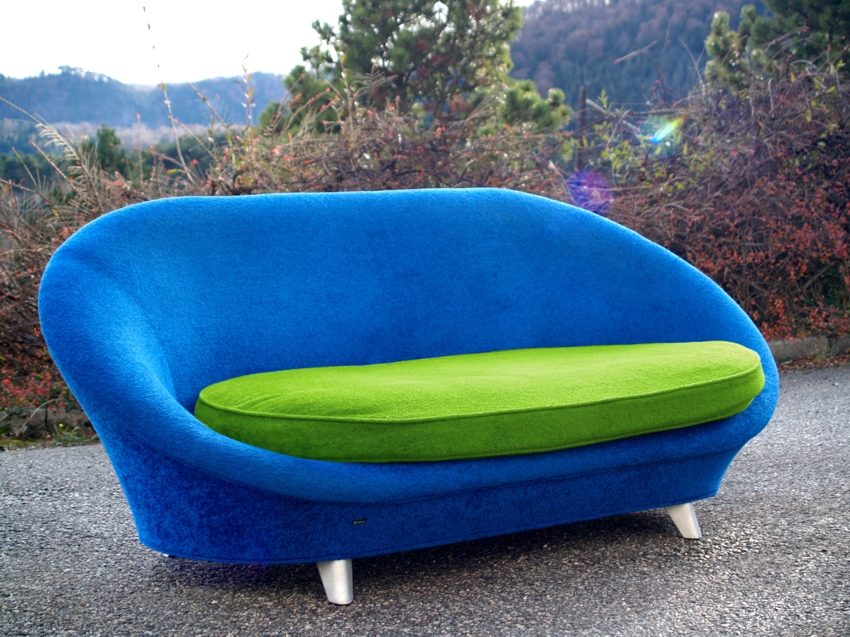 BRETZ SOFA Pool blau gruen