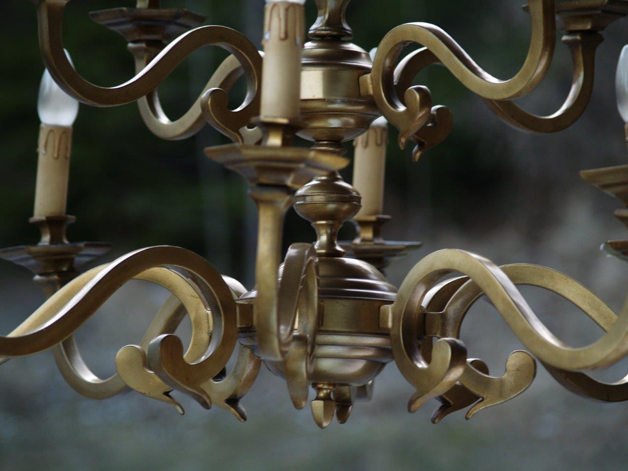 Kronleuchter antikdesign Messing Lampe Vintage groß Kronleuchter antikdesign Messing Lampe Vintage groß