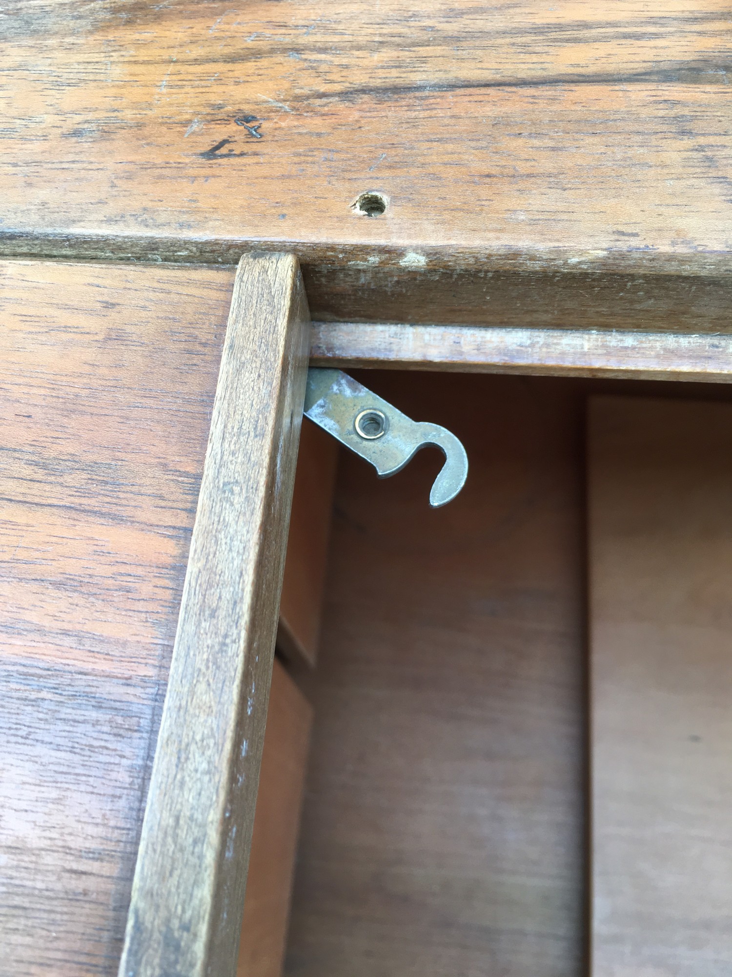 Hausbüro Schrankbüro antik Vollholz Vintage Schrank Büroschrank Möbel 60er-Jahre Midcentury Schreibmeier Schreibmayer Schreibmayr Wien