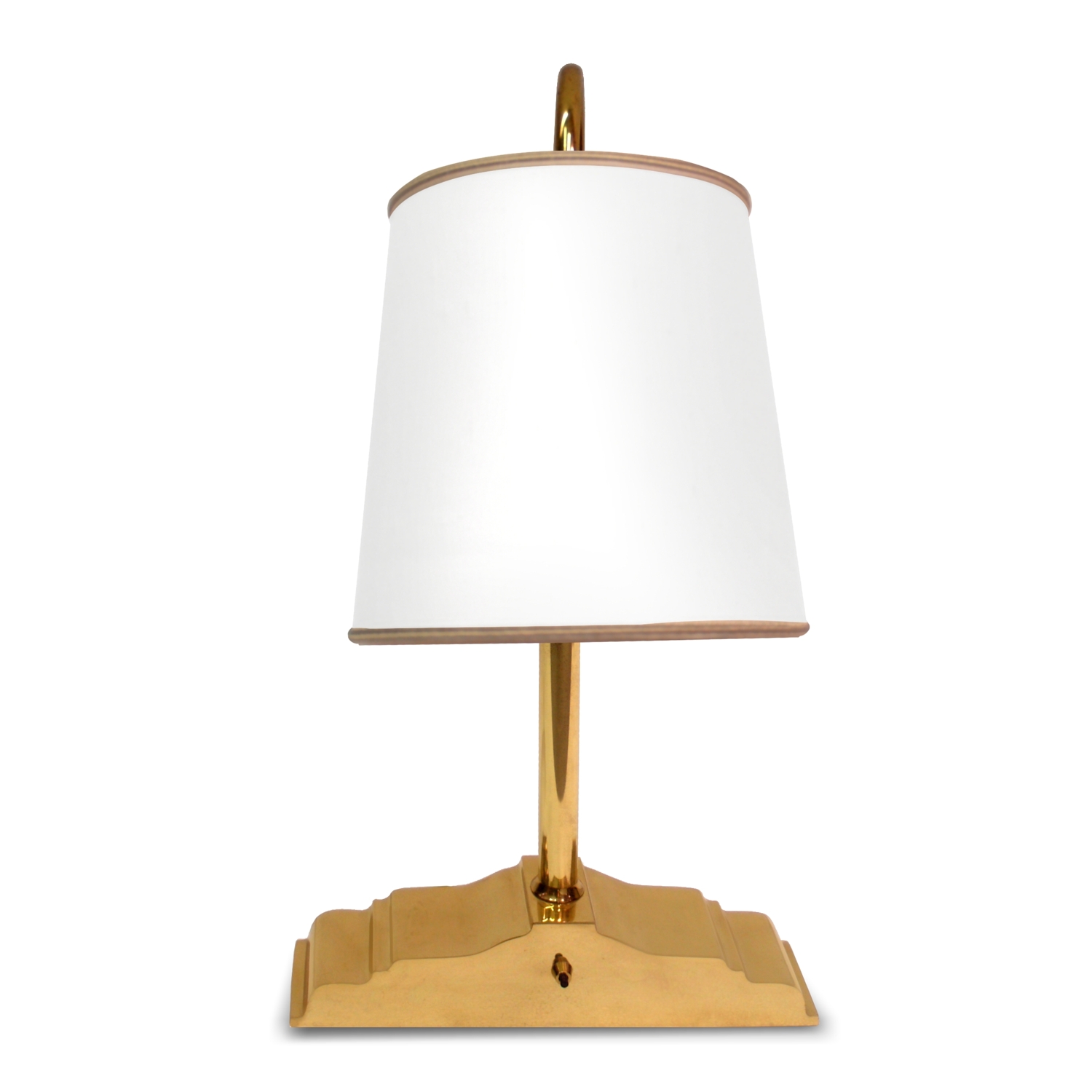 Messing Lampe Vintage golden