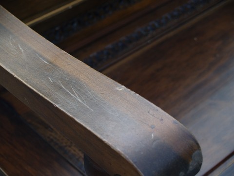 Truhenbank Armlehnen