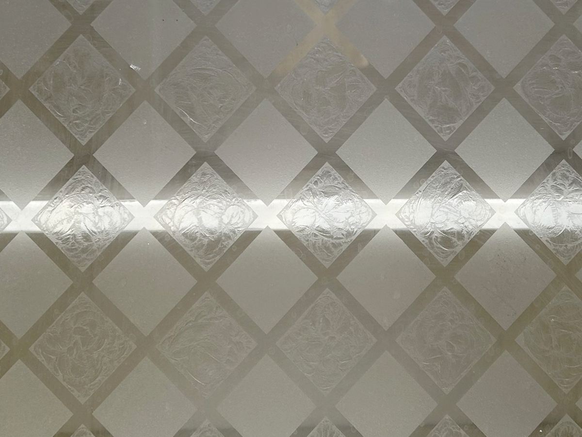 Vintage Glas Vitrinenschrank