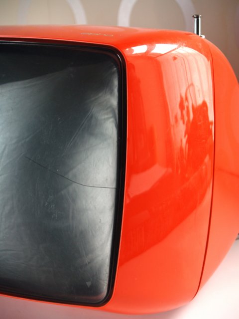 Retro 70er-Jahre Fernseher