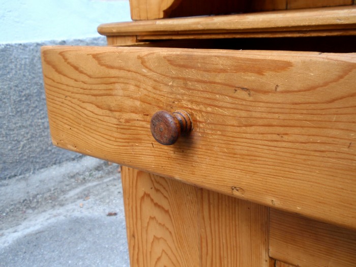 Weichholz Kuechenschrank