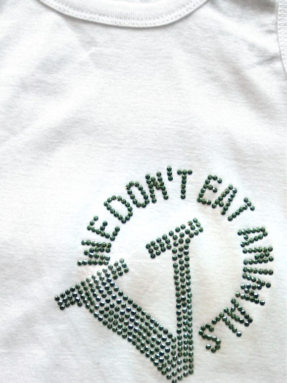 Shirt Tank Top Glitzer Vegan Vegetarier Vegetarian NEW