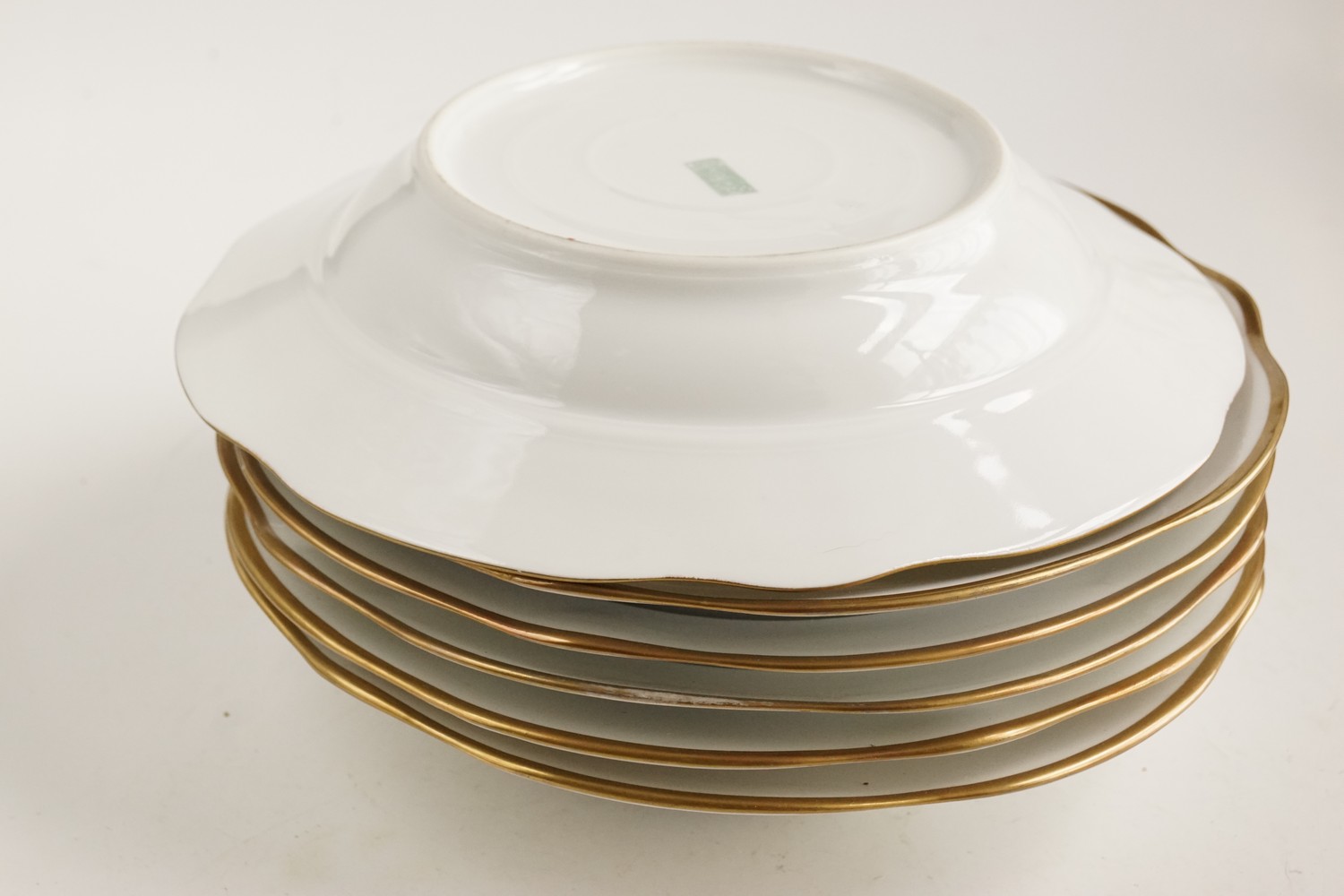 Porzellan Teller Wiener Werkstätten Josef Böck Geschirr Jugendstil Koloman Moser Goethes Galerie british museum