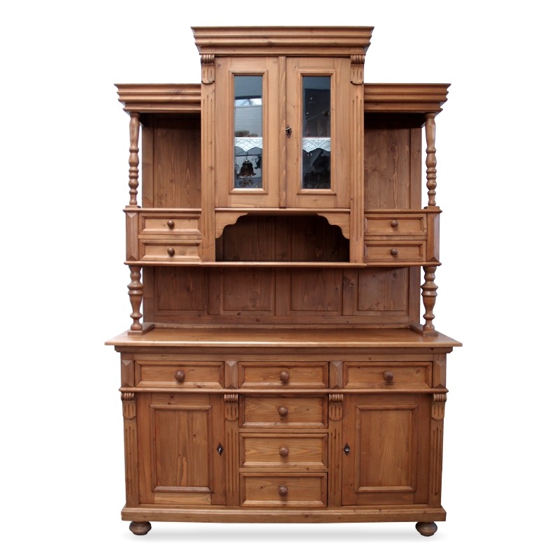 Naturholz Kredenz Buffet Küchenschrank Buffet Anrichte Landhaus