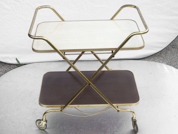 Serviertisch Vintage Rockabilly Beistelltisch