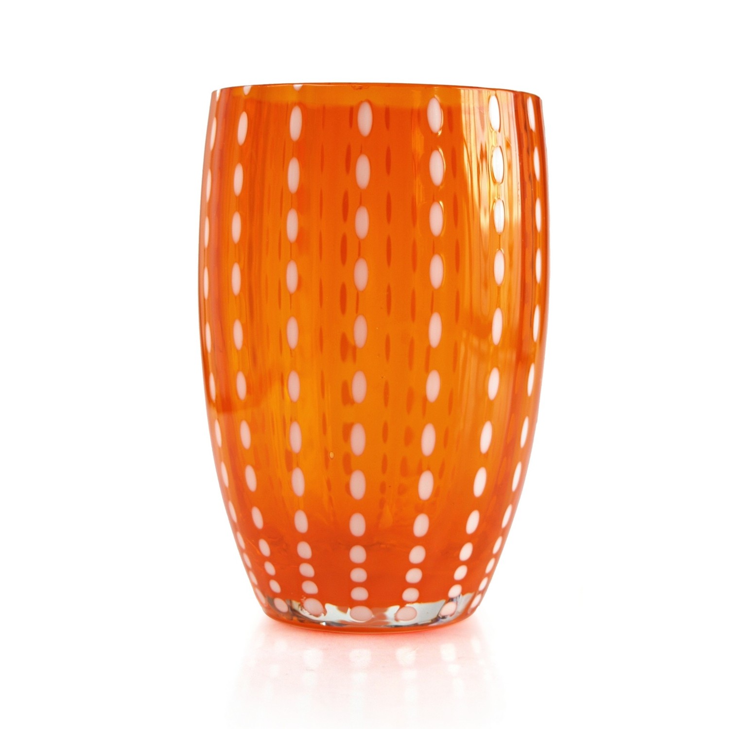 Zafferano Glas Perle Wassergläser orange Zafferano Glas Perle orange