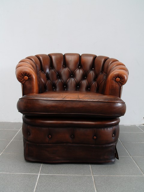 Chesterfield Ledersessel