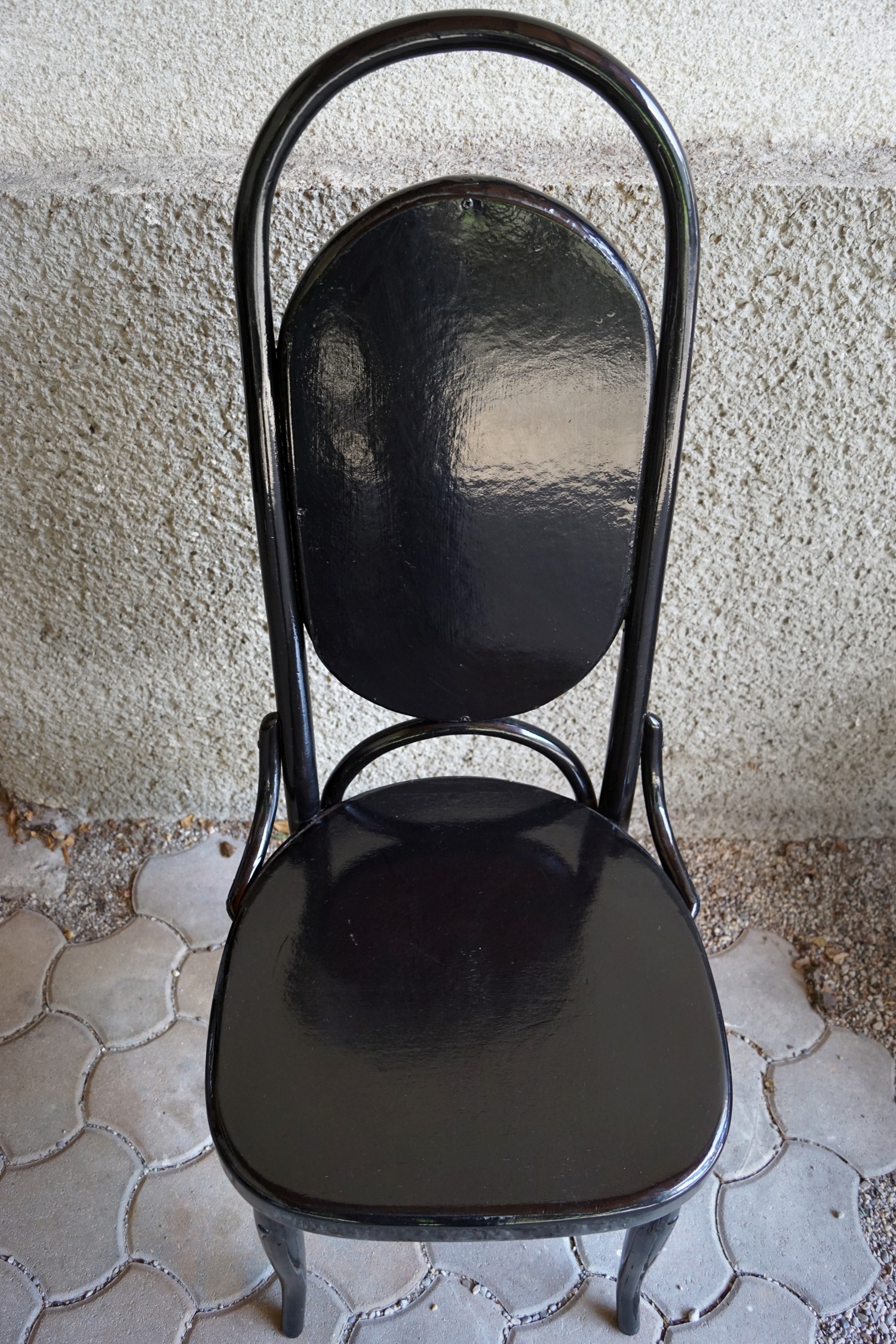 Antiker Stuhl Sessel Bugholz noir um 1920 Jugendstil Stühle Top! Mundus Hoffmann Kohn Thonet