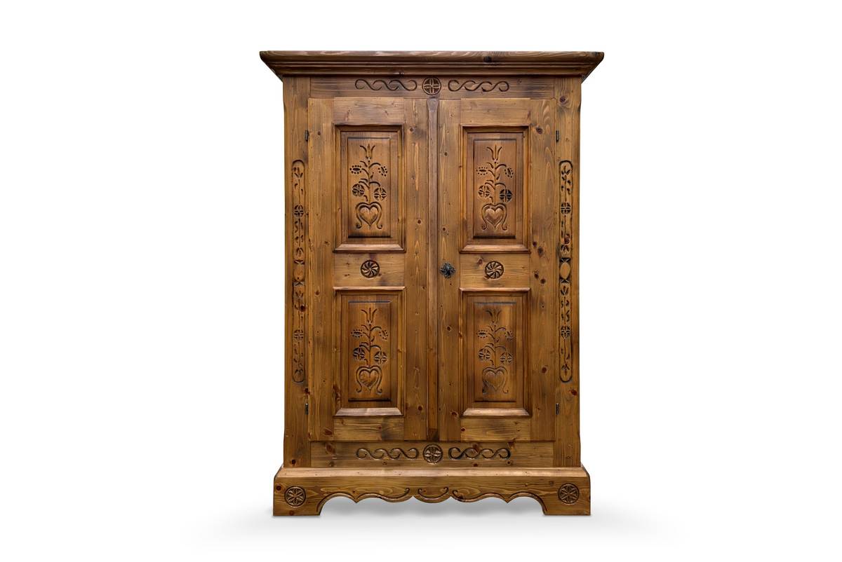 Voglauer Bauernschrank Antikdesign Massivholz Landhausstil Möbel Vintage