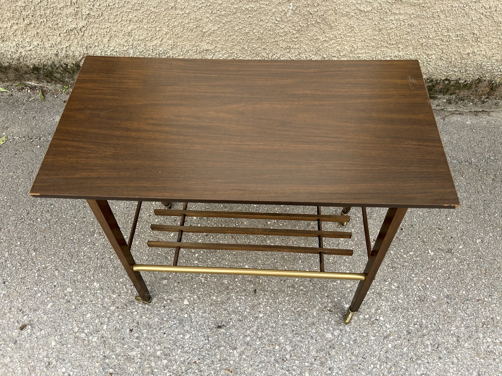 Servierwagen Vintage 60er-Jahre antik