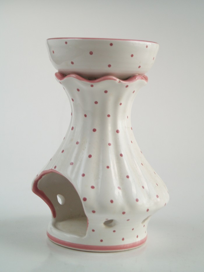 Gmundner Duftlampe rosa tupf