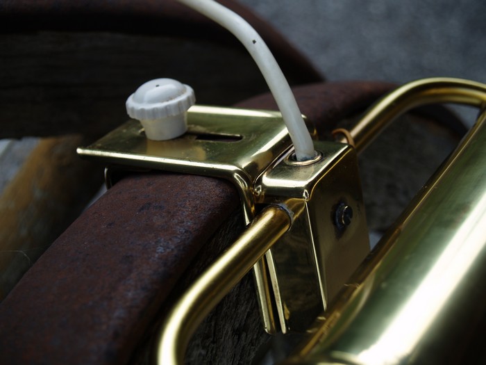 Messing Bett Klemmlampe