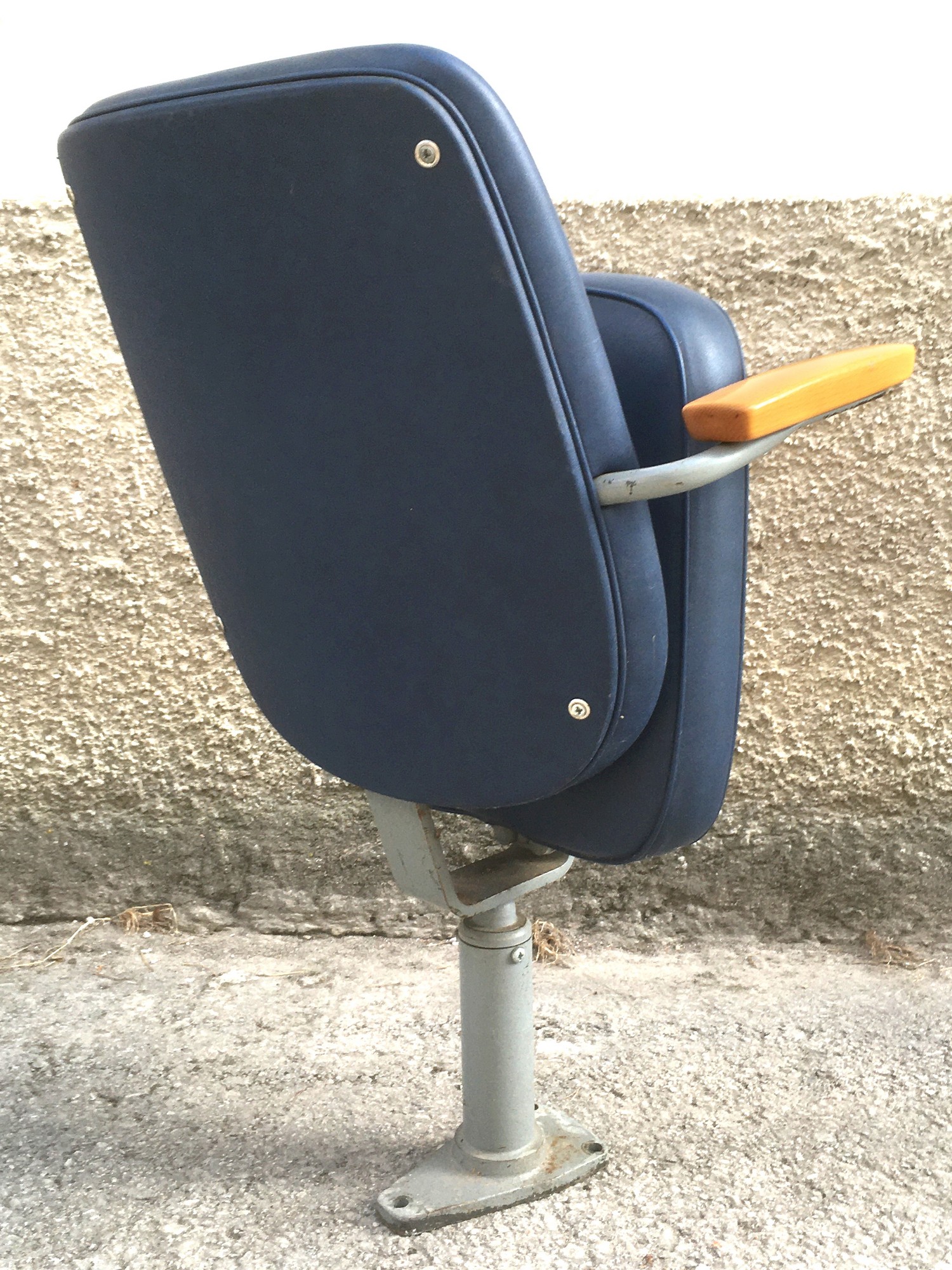 Drehsessel Kinostuhl Klappstuhl Theaterstuhl Friseursessel Vintage Retro Drehstuhl