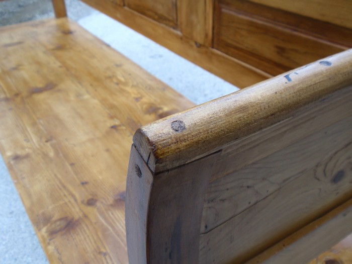 Weichholz Kuechenbank