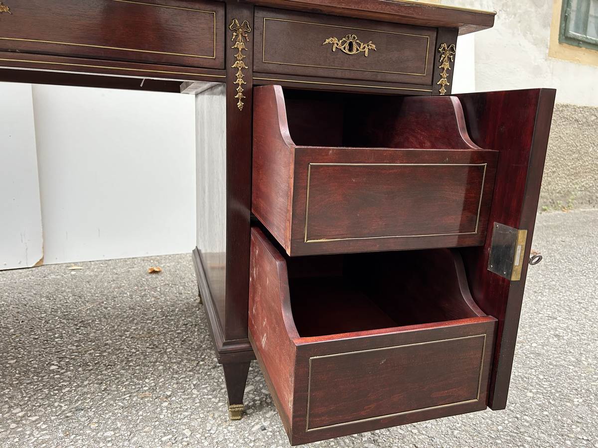 Schreibtisch Laden Mahagoni