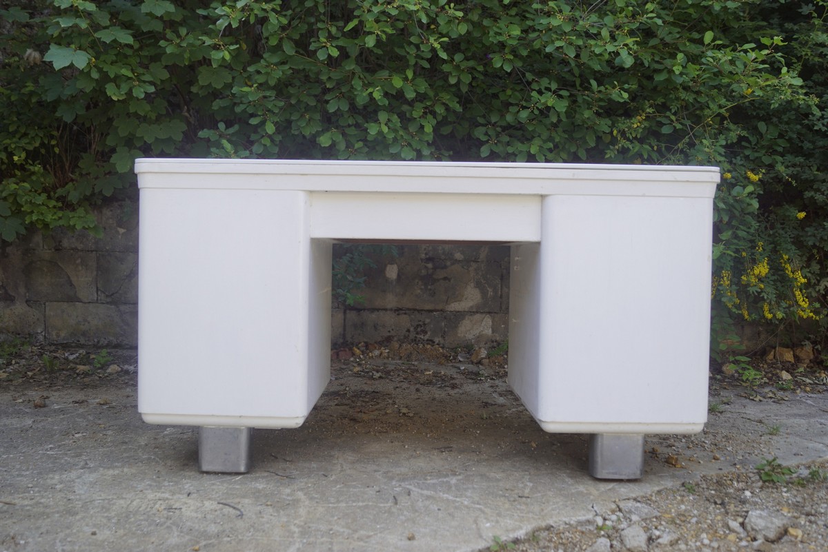 Freisteher Schreibtisch Art Deco
